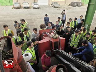 بازدید نخبگان بسیج دانشجویی دانشگاه علم و صنعت از شرکت توسعه نیشکر