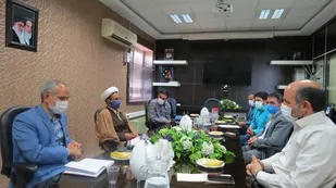 برگزاری جلسه معارفه فرمانده پایگاه بسیج شرکت ارتباطات زیرساخت استان کرمان
