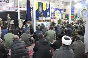 گزارش تصویری یادواره شهدای منطقه ۲۲ بهمن شاهرود