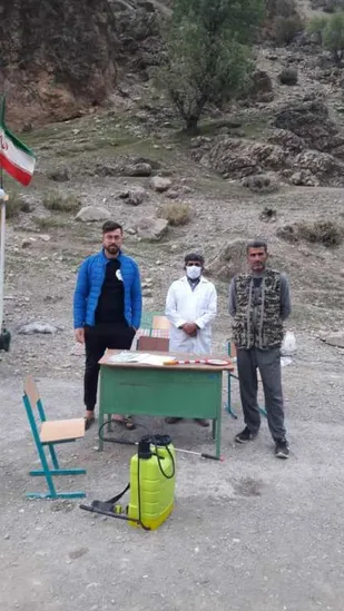 همراهی جهادی بسیجیان در مقابله با کرونا