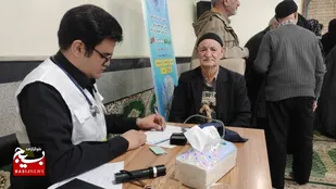 ارائه خدمات درمانی رایگان به ۱۶۰ نفر از اهالی روستای علی آباد گونه محمد شهر کرج