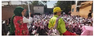 طنین صدای آب در جشن گرامی داشت روز جهانی کودک