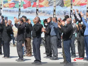 اجتماع و قرائت زیارت اربعین در شهرکرد 2