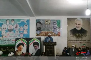مراسم سالروز شهادت حاج قاسم سلیمانی  در شهرستان دلگان برگزار شد