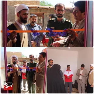 افتتاح  یک واحد "مسکن مددجویی" به مناسبت هفته دفاع مقدس در شهرستان اندیکا