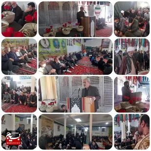 یادواره شهدای روستای قره&zwnj;خان&zwnj;بندی برگزار شد