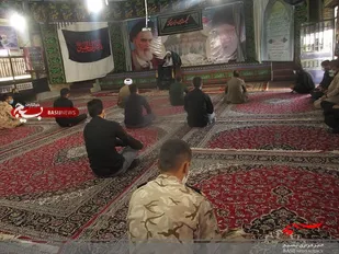ششمین روز مراسم سوگواری حضرت سیدالشهداء درناحیه مقاومت بسیج مانه وسملقان