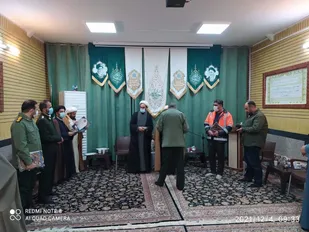 تجلیل از سپاه شاهرود در برگزاری همایش جاماندگان اربعین حسینی+ تصاویر