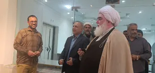 بازدید فرمانده ناحیه مقاومت بسیج کردکوی از نمایشگاه عکس دفاع مقدس