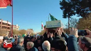 تشییع لاله&zwnj;های گمنام در شهر کریمه اهل بیت(س)