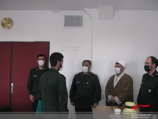 تقدیر از وابستگان و پاسداران نمونه سپاه شهرستان فاروج
