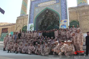 تجلیل از مقام سرباز در سپاه قمربنی هاشم(ع)