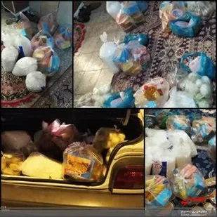 پویش کمکهای مومنانه در روستای تنگ کلوره