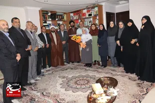 دیدار کارکنان دانشگاه صنعتی نوشیروانی بابل با آزاده و جانباز سرافراز علیرضا ابراهیمی سریوده