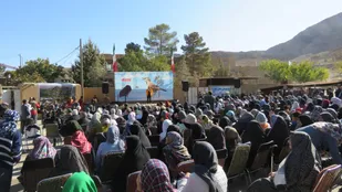 چهاردهمین جشنواره گردشگری &laquo;سفر به زیستگاه زاغ بور&raquo; در روستای قلعه بالا شاهرود برگزار شد