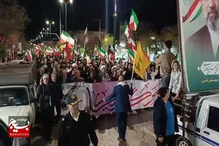 راهپیمایی حماسی لیل مردم انقلابی شهرستان فامنین