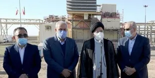 عملیات اجرایی ذخیره&zwnj;سازی گاز در سرخس با حضور رئیس جمهور آغاز شد