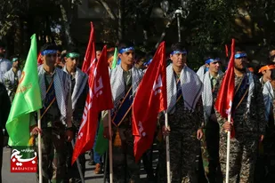 صبحگاه اقتدار معلمان و دانش&zwnj;آموزان بسیجی استان قم برگزار شد
