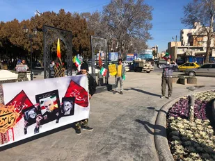 نوای سرود سلیمانی های پایگاه بسیج شهید بازوی شاهرود