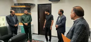 آغاز تعاملات مرکز آفرینش های هنری بسیج و فنی و حرفه ای استان/هدایت: آموزش ها فنی و حرفه ای همزاد تولیدات هنری است
