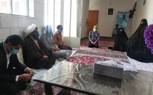 دیدار با خانواده سردار شهید سید ضیاءالدین نقنه ای