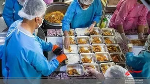 توزیع بیش از یک هزار پرس غذای گرم بین نیازمندان البرزی
