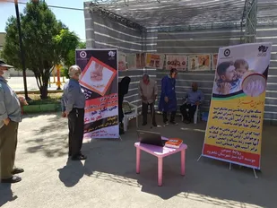 برپایی نمایشگاه پیشگیری از مواد مخدر در شاهرود
