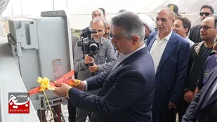 دیار آفتاب در صدر توسعه انرژی خورشیدی کشور؛ افتتاح نیروگاه ۶ مگاواتی در فرمهین