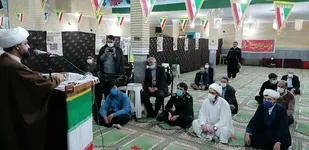 برگزاری جشن پیروزی انقلاب اسلامی در روستای حبیب آباد پیشوا