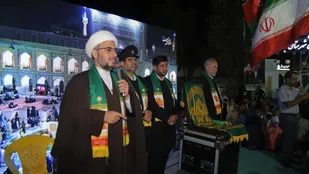 بیرجند در عطر رضوی؛ اجتماع عاشقان امام رضا(ع) در امامزادگان باقریه