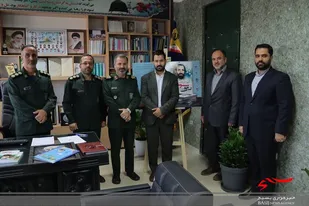 رئیس هیئت کشتی پهلوانی با فرمانده سپاه کربلا دیدار کرد + تصاویر