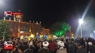 فریاد &laquo;الله اکبر&raquo; مردم تبریز در پی اقدام قهرمانه سپاه پاسداران