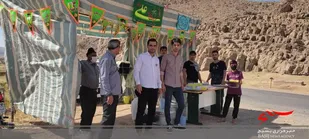 برپایی ایستگاه صلواتی در فلارد