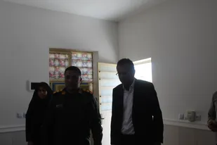دیدار و دلجویی از مددجوی بیمار