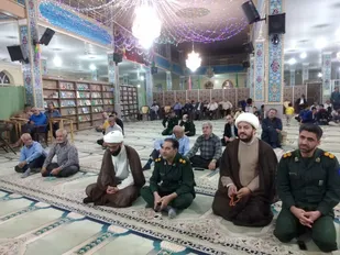 مراسم جشن هفته وحدت در ابرکوه برگزار شد