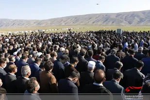 مراسم تشییع اللهیار ملکشاهی برگزار شد