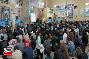 برگزاری مراسم گرامیداشت شهدای خدمت در شهرستان درگزین