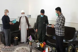 سرکشی فرمانده حوزه شهید خواستان فامنین از فرماندهان پایگاه&zwnj;ها