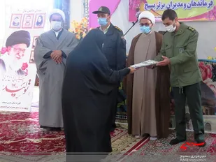 تقدیر از برگزیدگان جشنواره مالک اشتر و پایگاه اسوه