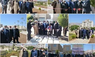 افتتاح فاز اول بوستان امام رضا(ع) نیم ور باحضور استاندار مرکزی