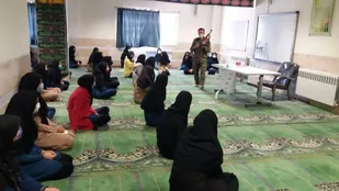 برگزاری کلاس اسلحه شناسی در کالپوش