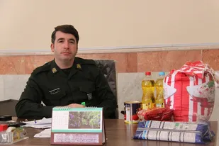 اهدا ۵۸ بسته معشتی به همت سربازان وظیفه لشکر عملیاتی مردم پایه پنج نصر