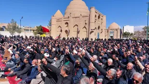 خروش عزاداران ولایتمدار شهرستان دامغان