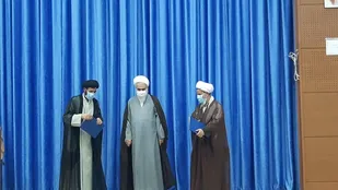 آئین تکریم و معارفه امام جمعه شهر خرمدشت برگزار شد