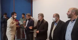 آئین تجلیل از بسیجیان فعال حوزه مقاومت بسیج شهید پرویز شهر قزوین