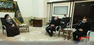 دیدار فرزندان شهید فخری&zwnj;زاده با تولیت حرم حضرت معصومه (س) در قم