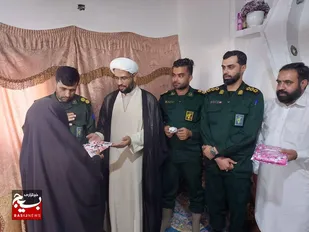 تجلیل و تفقد &nbsp;از فرزند شهید یعقوب غلامی به مناسبت هفته دفاع مقدس