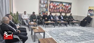 فرمانده جدید بسیج ماهشهر با امام جمعه دیدار کرد