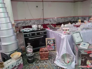 &nbsp;اهدای جهیزیه به نوعروس روستای خرم آباد