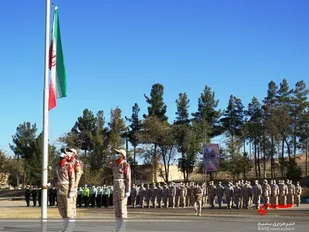 برگزاری صبحگاه مشترک به مناسبت هفته ناجا در درگز